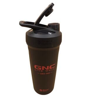 Blender Bottle Strada 24oz Stainless Steel + Insulated Shaker Bottle Black/Red